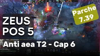 Dota 2 - Zeus Pos 5 - Parche 7.39 - Anti aea T2