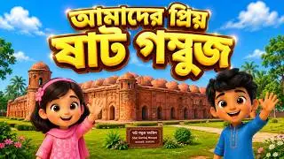 আমাদের প্রিয় ষাট গম্বুজ  | Shat Gombuj Masjid Rhyme for Kids |  ABC Baby Planet