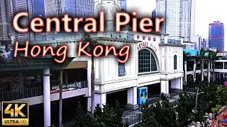 Inside Central Pier, Hong Kong Island / Hong Kong / 4K