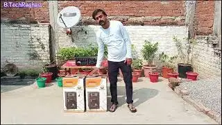 200 Watt PA Mixer Amplifier  Play Two 10 Inch Box @B.techRaghav 
