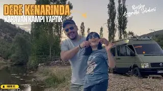 Dere Kenarında Karavan Kampı / Mangal Yaptık / Bozkır Aygırdibi Şelalesi