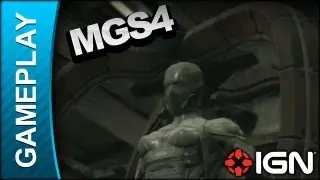Metal Gear Solid 4 - Laughing Octopus Boss Fight - Gameplay