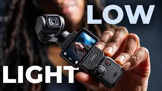 DJI Osmo Pocket 3 Settings In Low Light Indoors