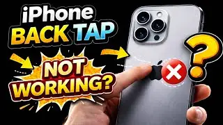 iPhone 14 Plus Back Tap Not Working  | Ye Setting ON Karo 📱#backtap #iphone 