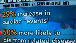 Diet drink danger: Possible link to heart risk in older women, study says
