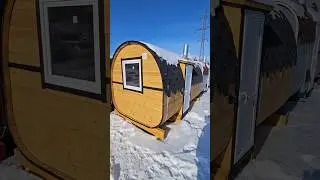 Баня Квадро бочка-обзор #стройка #банякупить #wood #diy #ремонт