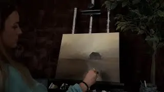 Painting ASMR | Morning Fog