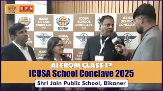 AI from Class 1 & Skill Labs for 21st Century Learners | Shri Jain Public School at ICOSA 2025