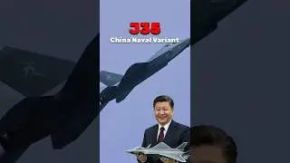 China Naval Variant J35 Fighter Jet