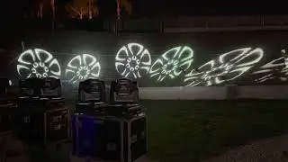 Martin Mac 2000 Profile II CMY DMX Moving Head Spot Fixtures - Mac Viper Profile & Performance Gobos