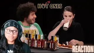 “ Selena Gomez and Benny Blanca Burn With Love While Eating Spicy Wings “ Hot Ones | REACTION