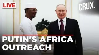 Putin Hosts Chad Junta Leader & President Mahamat Idriss Deby In Moscow As Russia Ups Africa Profile