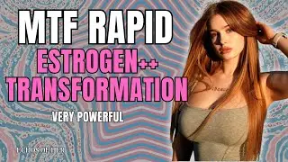 Deep MTF Feminization Beats | Rapid Estrogen Energy for Gentle Transformation 💫