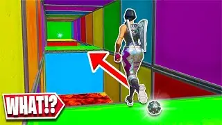 This Deathrun was EASY... until this IMPOSSIBLE level! (Fortnite Creative)