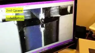 Using the LatticeAx to cleave a hard disk