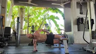 Copenhagen Plank - on elbow - knee level