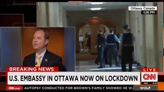 Rep. Schiff Discusses Candian Parliament Shooting with Wolf Blitzer on CNN