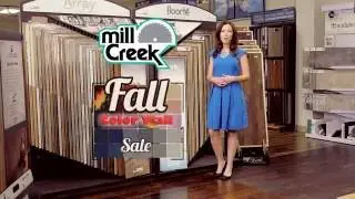 Mill Creek's Fall Luxury Vinyl Plank Sale