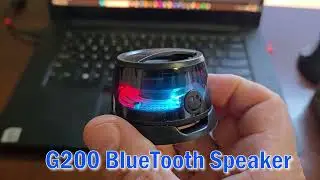 Magnetic G200 Bluetooth Speaker - a LOT of sound in a SMALL package!