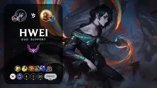 Hwei Support vs Leona - KR Master Patch 14.2