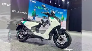 Yamaha ra mắt xe m&aacute;y điện 