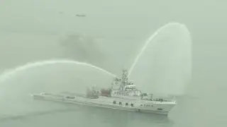 Chinese Maritime Units Conduct Joint Drill at Pearl River Estuary
