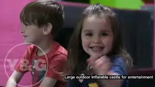 Large -scale inflatable castle suitable for group building activities| Y&G inflatables