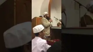 Junaid Jamshed In USA Massachusetts (surah fatihah)