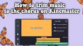 How to trim music to the chorus on Kinemaster