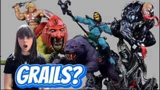 Venom vs He-Man vs Skeletor 1/4 Statue Showdown, Which One Wins?