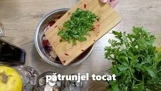 Salata de crudități - o rețetă simplă, ieftină și sănătoasă. pur și simplu slăbești m&acirc;nc&acirc;nd...!