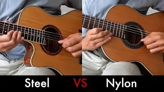 Picking Showdown  - Steel String VS Nylon String Guitar