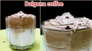 Dalgona Coffee | Trending Dalgona Coffee | Dalgona Coffee Without Mixer At Home