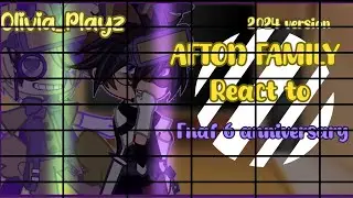 AFTON FAMILY REACT TO FNAF 6TH ANNIVERSARY| OLIVIA_PLAYZ|MY AU|ENJOY