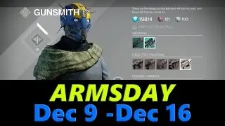 Destiny - Armsday (Dec 9-16) After Patch Recommendations