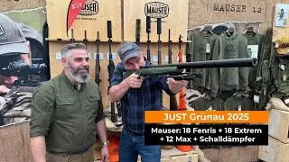 JUST Gr&uuml;nau 2025: Mauser 18 Fenris, M18 Extrem & M12 Max im Jungj&auml;ger Deal + Modularer Schalld&auml;mpfer