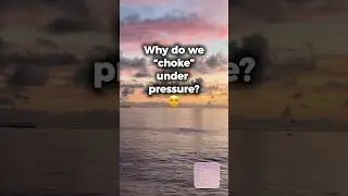 Why People Fail Under Pressure 😬🧠 #psychologyfacts #performance #brainhacks  #facts #quotes