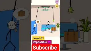THIEF PUZZLE LEVEL 81 👿 || #theifpuzzel #level81 #gameplay #impossible 👿🧩🎮