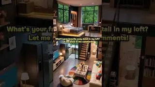 Dark & Cozy Small Loft Tour | Chic Design & Relaxing Vibes #cozyhome #homedecor #loftapartment