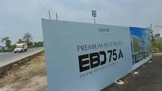 Emaar EBD 75A, Site Walkthrough, +919560214267, Premium SCO Plots, Sector 75A, Gurugram, SPR Road