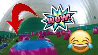 Paintball Fail // Bunker Face Plant // Speedball Gameplay