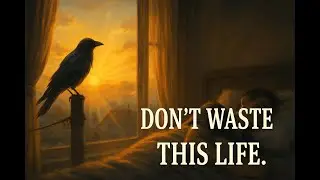 &ldquo;Don&rsquo;t Waste This Life &ndash; A Crow&rsquo;s Silent Message at Sunrise&rdquo;