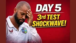 DEMOLITION JOB! 😱 DAY 5 3rd Test | NZ vs WI SHOCKWAVE