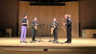 The UConn Saxophone Quartet presents The 