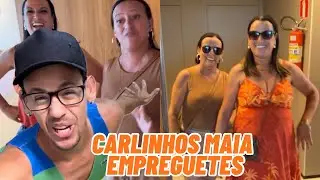 Carlinhos Maia as empreguetes fazem supresa