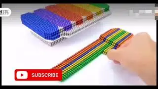DIY - How To Make Bulldozer from Magnetic Balls (Magnet Satisfaction ASMR) | Magnetic Man 4K