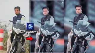 Background change Bike Photo Editing tutorial | Ps Touch Background change Video - Shihab Editgraphy