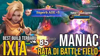 IXIA DEADLY BEAM! Rata di Battlefield dengan Build Terkuat! -MOBILE LEGENDS INDONESIA