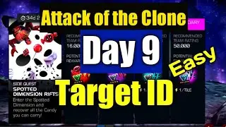 Attack of the clone Easy Duel Target ID Day 9 MCOC &bull; Spotted Dimension Rifts Side Quest October 2022