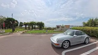 空冷ポルシェ で Tōge 峠 ドライブ  - パールロード 鳥羽方面 - Porsche 964 ｶﾚﾗカ 2 - 車載動画
